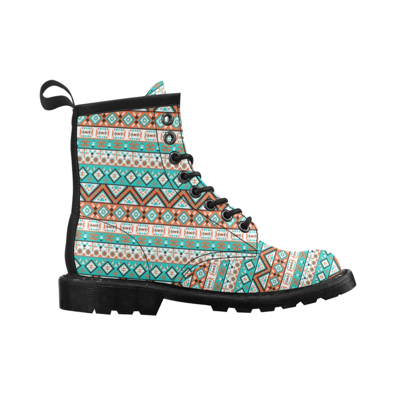 Navajo Style Print Pattern Women's Boots