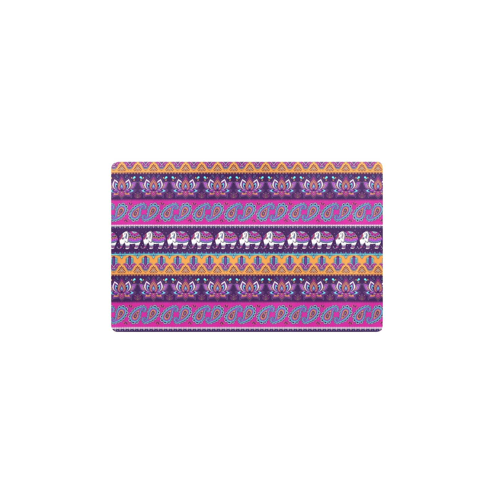 Boho Indian Style Pattern Kitchen Mat