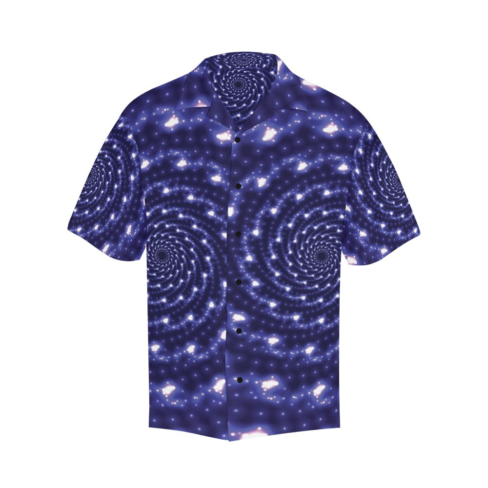 Vortex Print Design LKS305 Men's Hawaiian Shirt