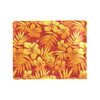 Hibiscus Summer Print Design LKS302 Men's ID Card Wallet