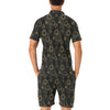 Moon Boho Style Pattern Print Design 01 Men's Romper