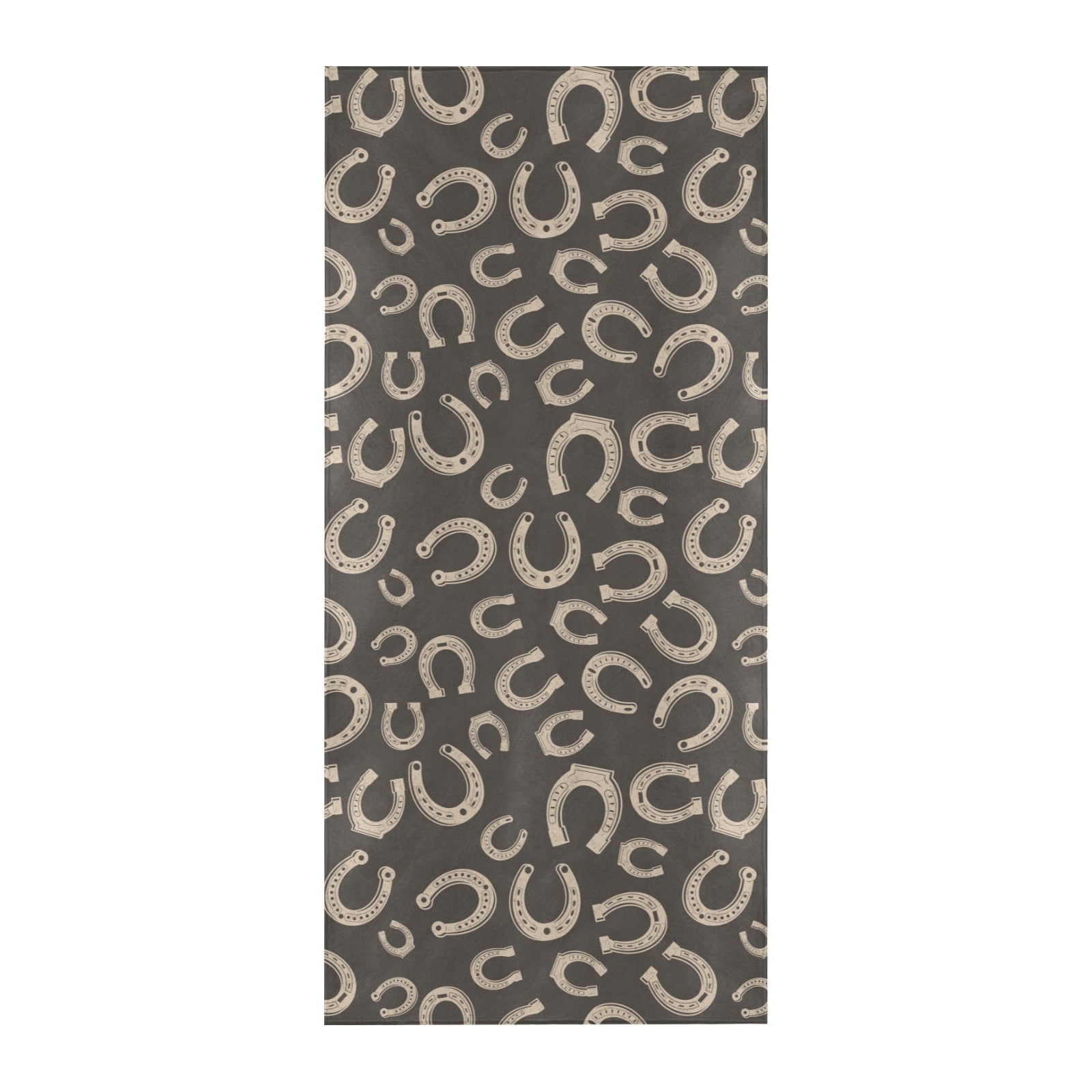 Horseshoe Print Design LKS303 Beach Towel 32" x 71"