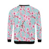 Cherry Blossom Pattern Print Design CB04 Men Long Sleeve Sweatshirt