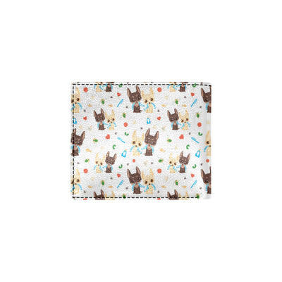 Chihuahua Pattern Print Design 06 Men's ID Card Wallet