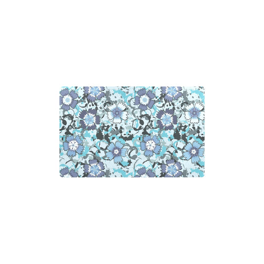 Carnations Pattern Print Design CN04 Kitchen Mat