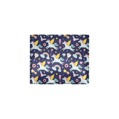 Pegasus Pattern Print Design 05 Men's ID Card Wallet