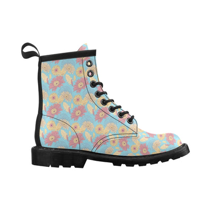 Gerberas Pattern Print Design GB04 Women's Boots