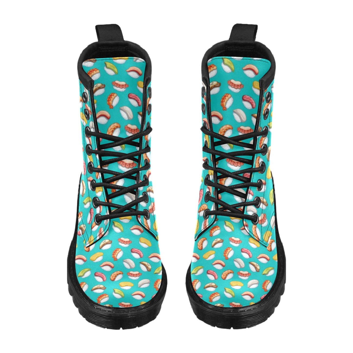 Sushi Themed Print Women's Boots