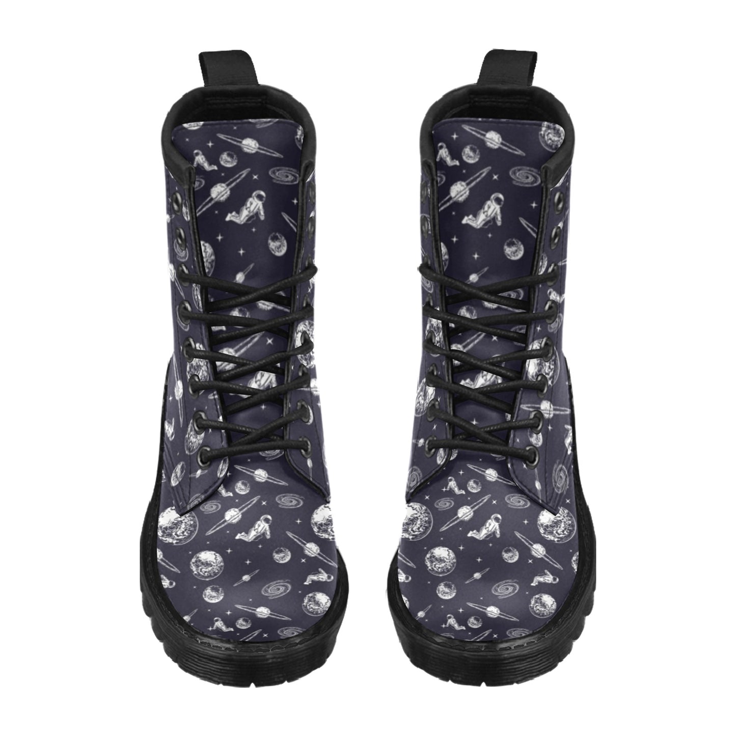 Space Astronaut Print Design LKS302 Women's Boots