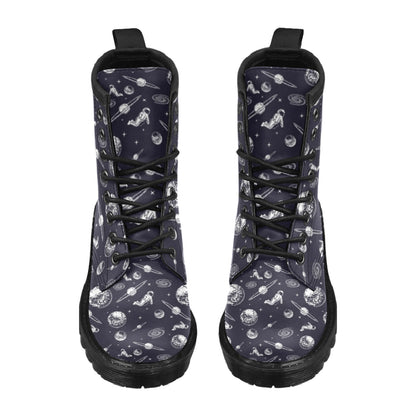 Space Astronaut Print Design LKS302 Women's Boots