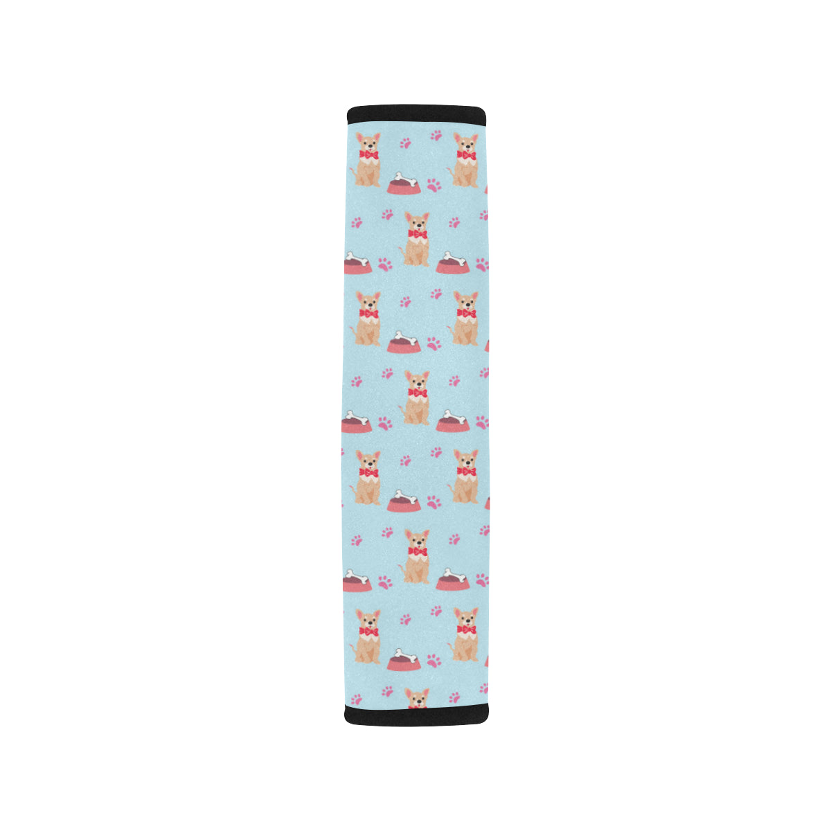 Chihuahua Pattern Print Design 05 Car Seat Belt Cover