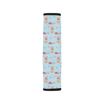 Chihuahua Pattern Print Design 05 Car Seat Belt Cover