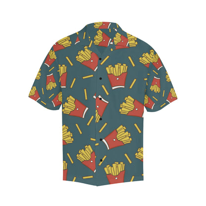 French Fried Pattern Print Design 04 Men's Hawaiian Shirt