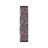 Paisley Boho Pattern Print Design A03 Car Seat Belt Cover