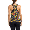 Bird Of Paradise Pattern Print Design BOP016 Women's Racerback Tank Top