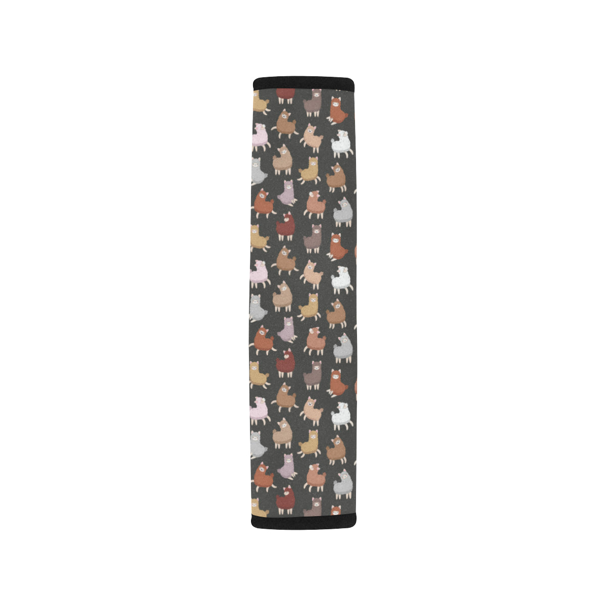 Alpaca Cute Design Themed Print Car Seat Belt Cover