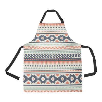 Tribal Aztec vintage pattern Apron with Pocket