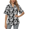 Yin Yang Koi Fish Women's Hawaiian Shirt