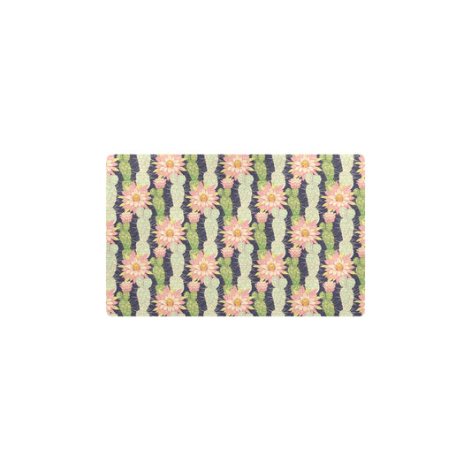Cactus Pattern Print Design 01 Kitchen Mat
