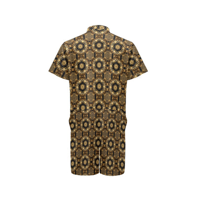 Celtic Pattern Print Design 07 Men's Romper