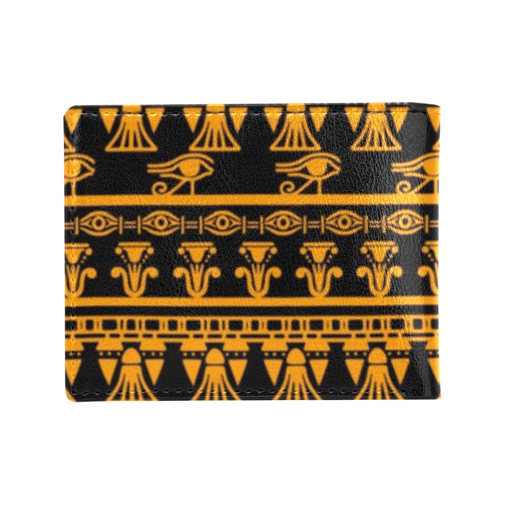 Eye of Horus Tribal Egypt Pattern Men's ID Card Wallet