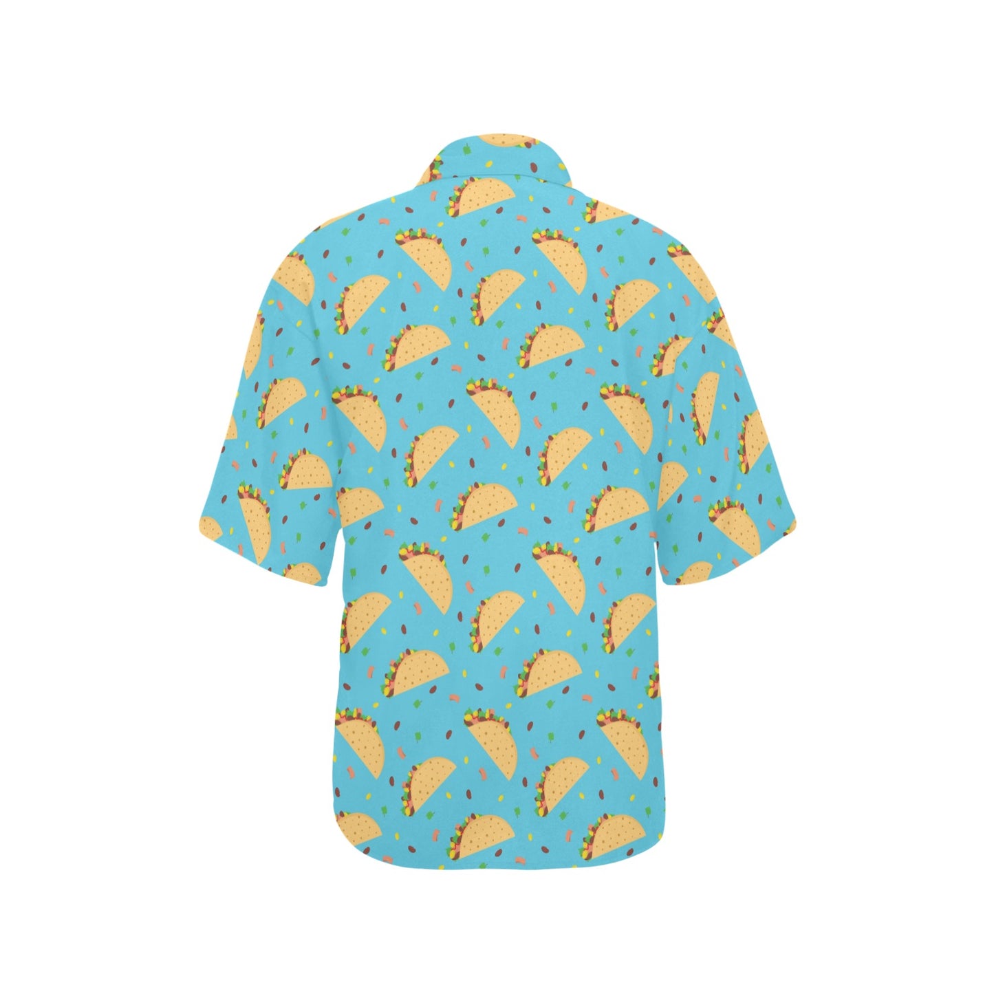 Taco Print Design LKS303 Women's Hawaiian Shirt