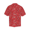 Bandana Paisley Red Print Design LKS3011 Men's Hawaiian Shirt