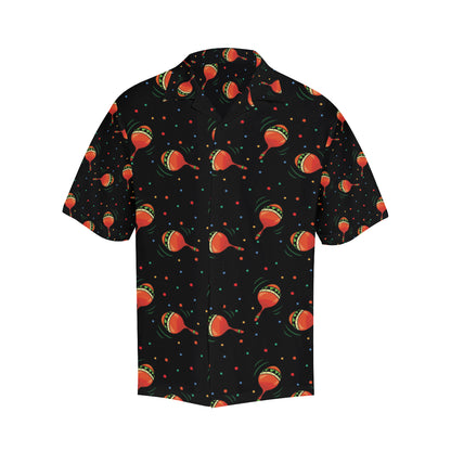 Maracas Pattern Print Design 03 Men's Hawaiian Shirt