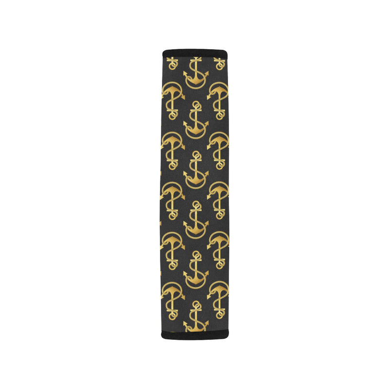 Anchor Gold Pattern Car Seat Belt Cover