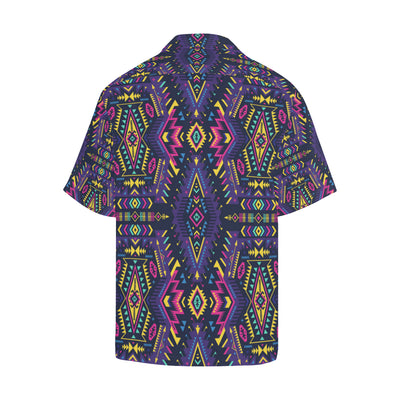 Aztec Pattern Print Design 07 Men's Hawaiian Shirt