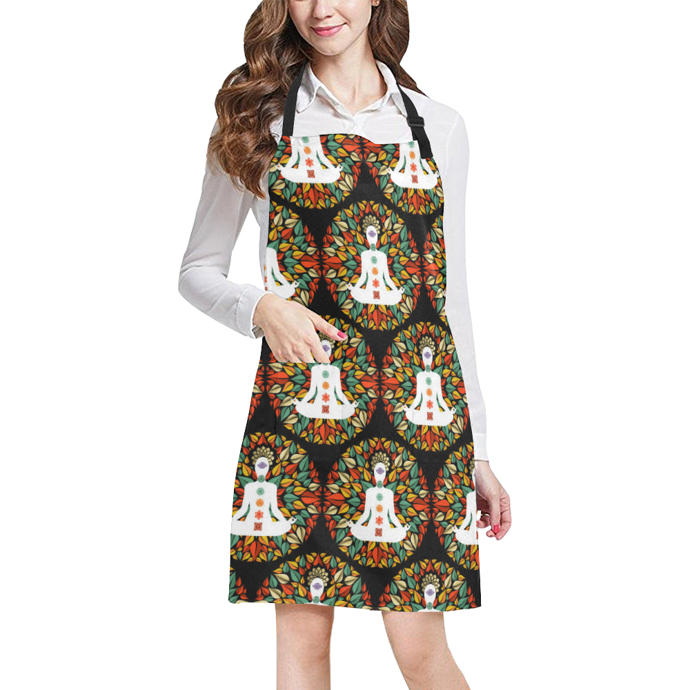 Chakra Yoga Apron with Pocket