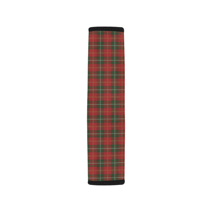 Holiday Tartan Plaid Pattern Car Seat Belt Cover