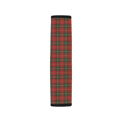 Holiday Tartan Plaid Pattern Car Seat Belt Cover