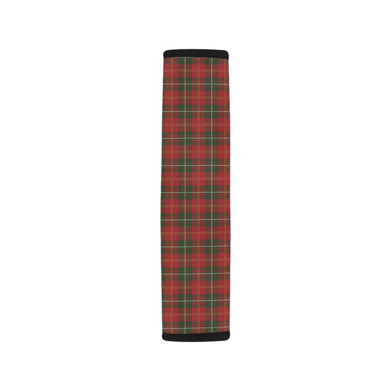 Holiday Tartan Plaid Pattern Car Seat Belt Cover