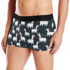 Alpaca Pattern Print Design 04 Men's Boxer Briefs