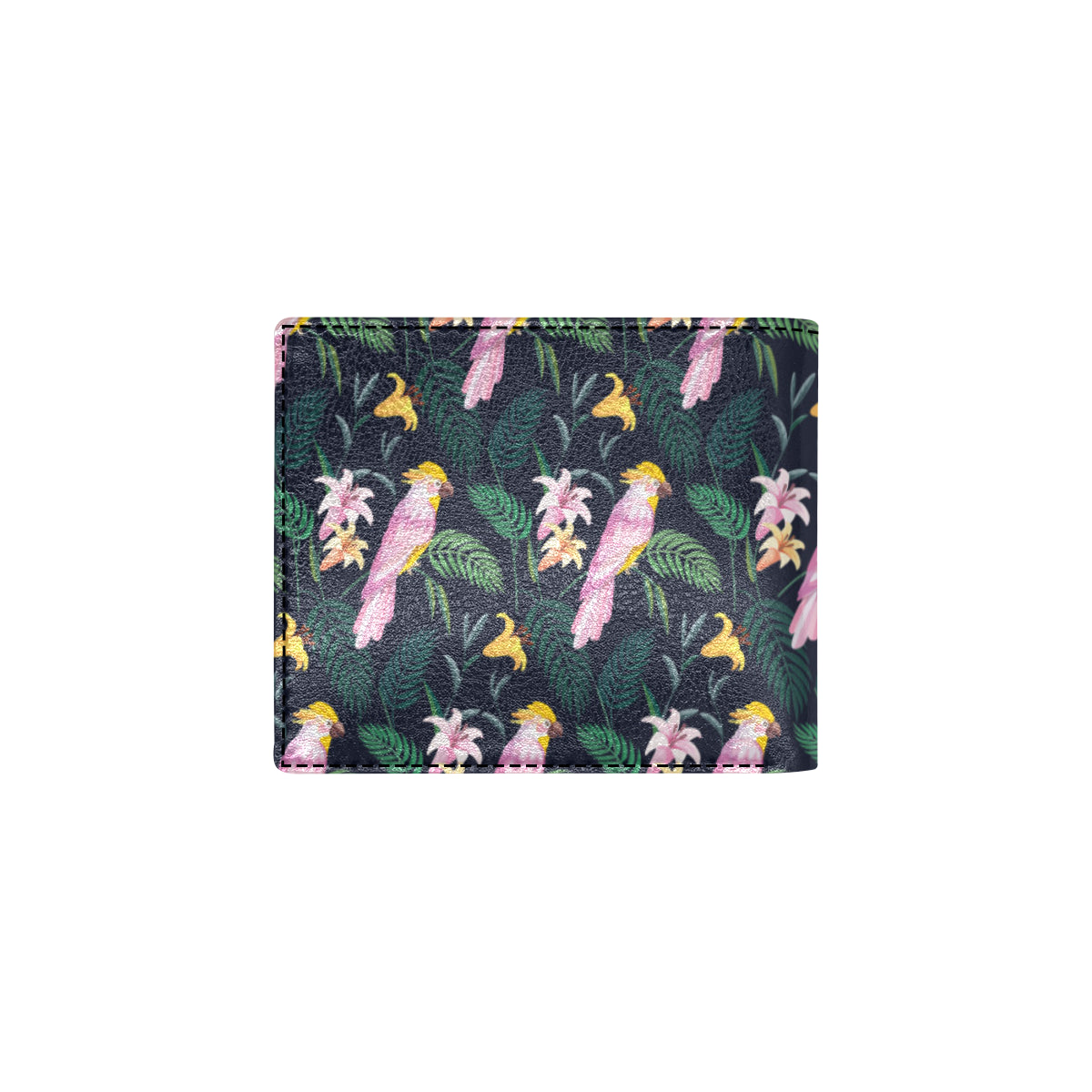 Cockatoo Pattern Print Design 03 Men's ID Card Wallet