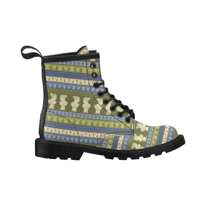 Ancient Greek Statue Print Design LKS301 Women's Boots