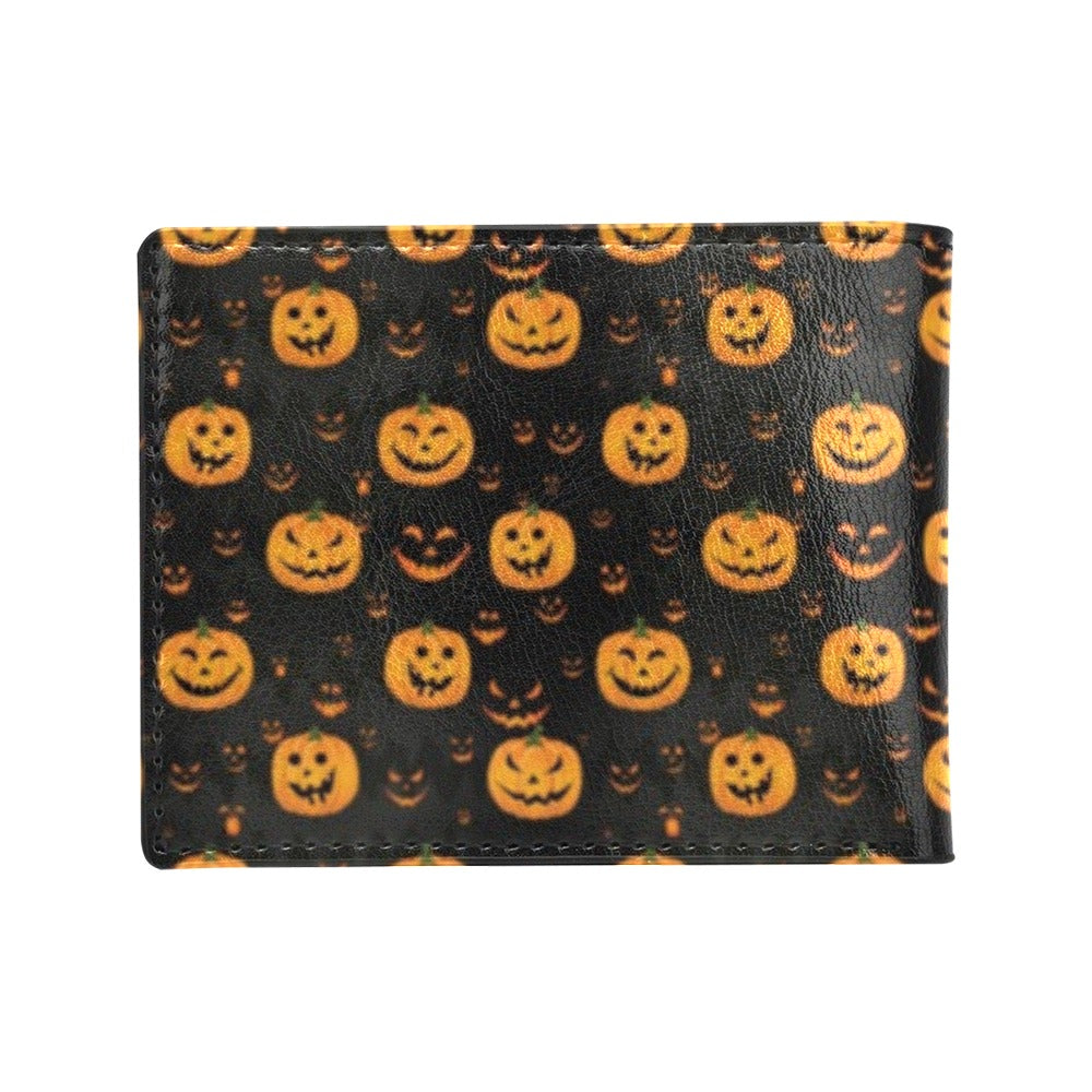Halloween Print Design LKS401 Men's ID Card Wallet