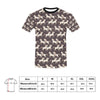 Horse Print Design LKS304 Men's All Over Print T-shirt