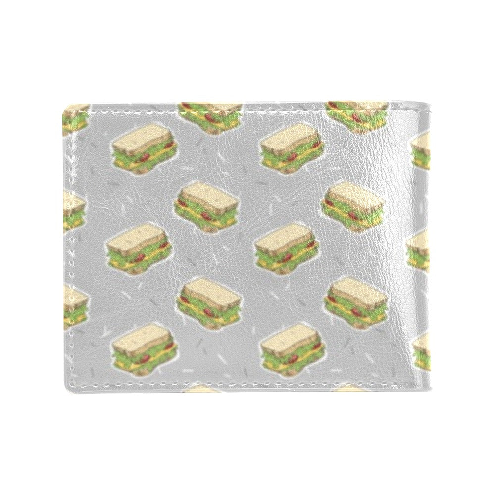 Sandwich Print Design LKS304 Men's ID Card Wallet