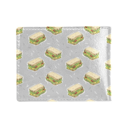 Sandwich Print Design LKS304 Men's ID Card Wallet
