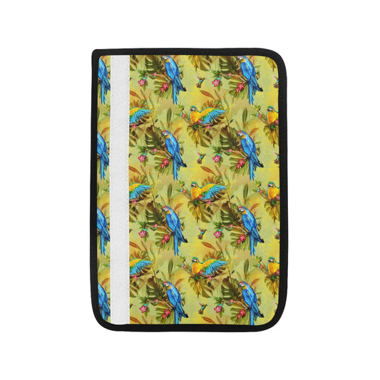 Parrot Pattern Print Design A02 Car Seat Belt Cover