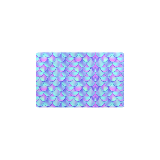 Mermaid Tail Design Print Pattern Kitchen Mat