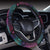 Tribal aztec Dark Multicolor Steering Wheel Cover with Elastic Edge