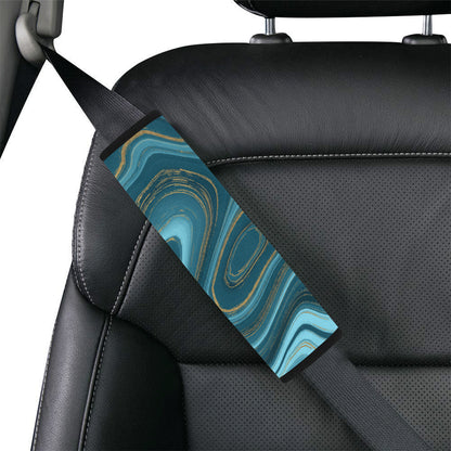 Liquid Pattern Print Design 04 Car Seat Belt Cover