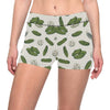 Cucumber Pattern Print Design CC05 Yoga Shorts