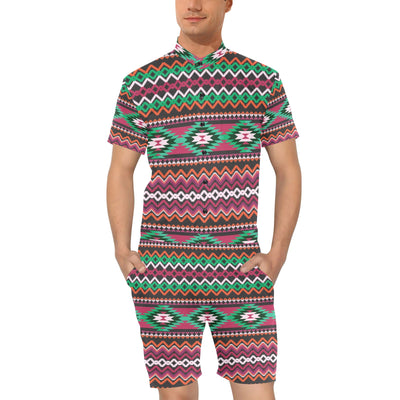 Mexican Pattern Print Design 01 Men's Romper