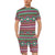 Mexican Pattern Print Design 01 Men's Romper