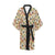 Butterfly Pattern Print Design 02 Women's Short Kimono