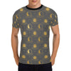 Sun Moon Print Design LKS305 Men's All Over Print T-shirt